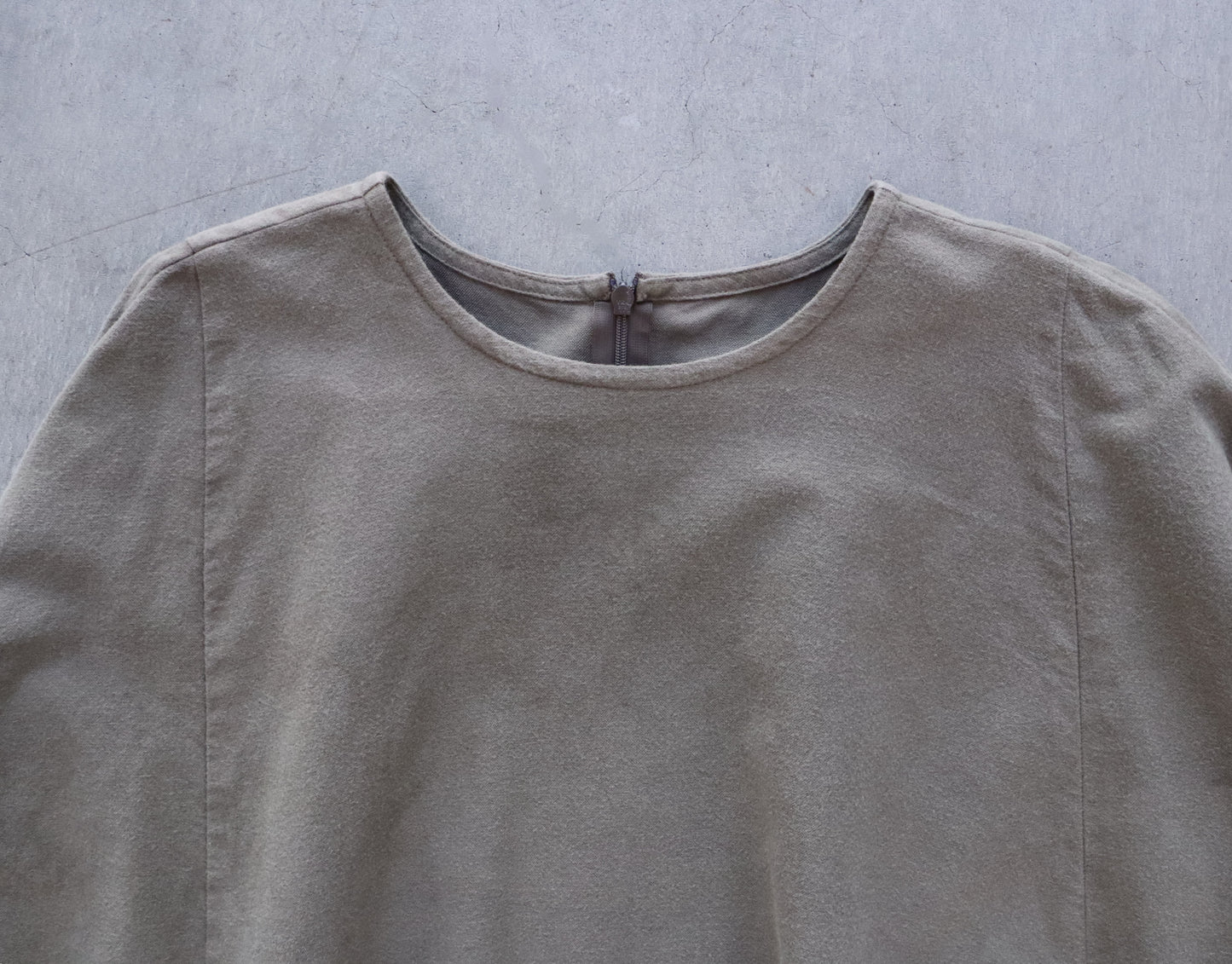 綿ネル サークルワンピース