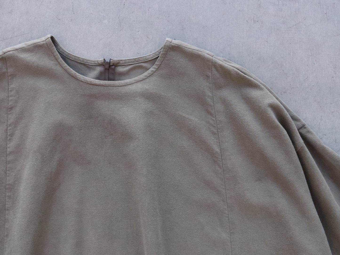 綿ネル サークルワンピース