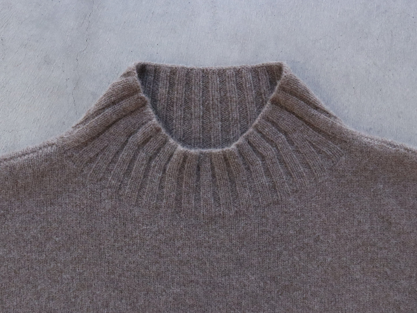 ヤク ショート丈ワイドベスト