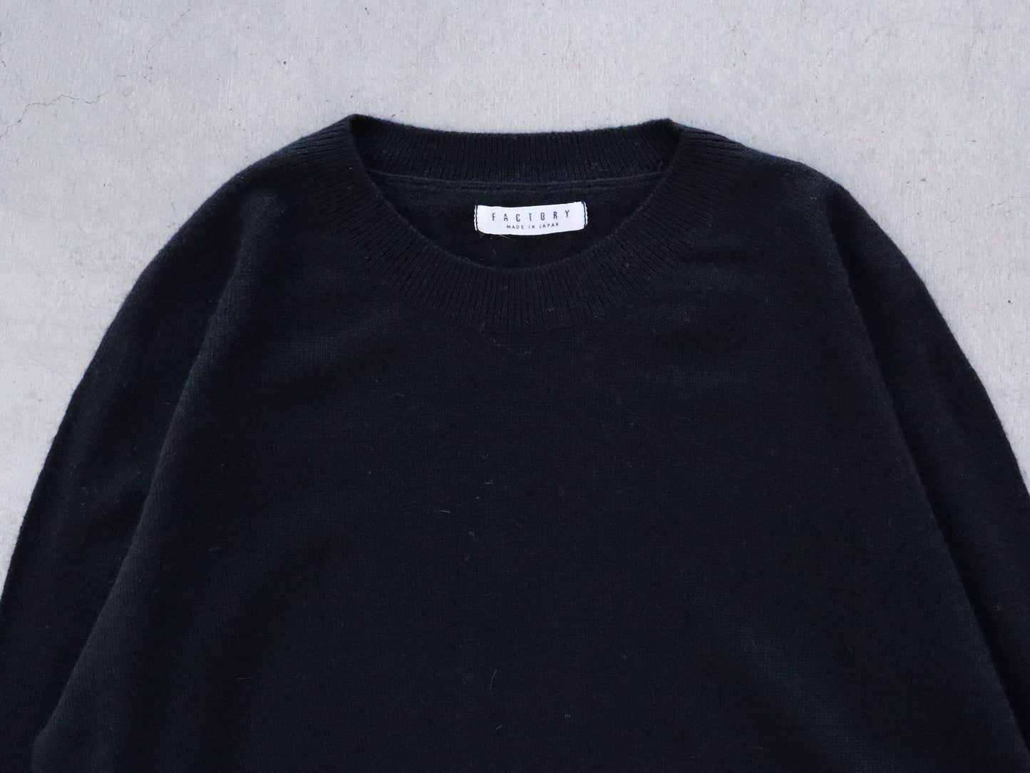 ヤク ラグランセーター