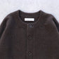 ヤク バルーンスリーブカーディガン