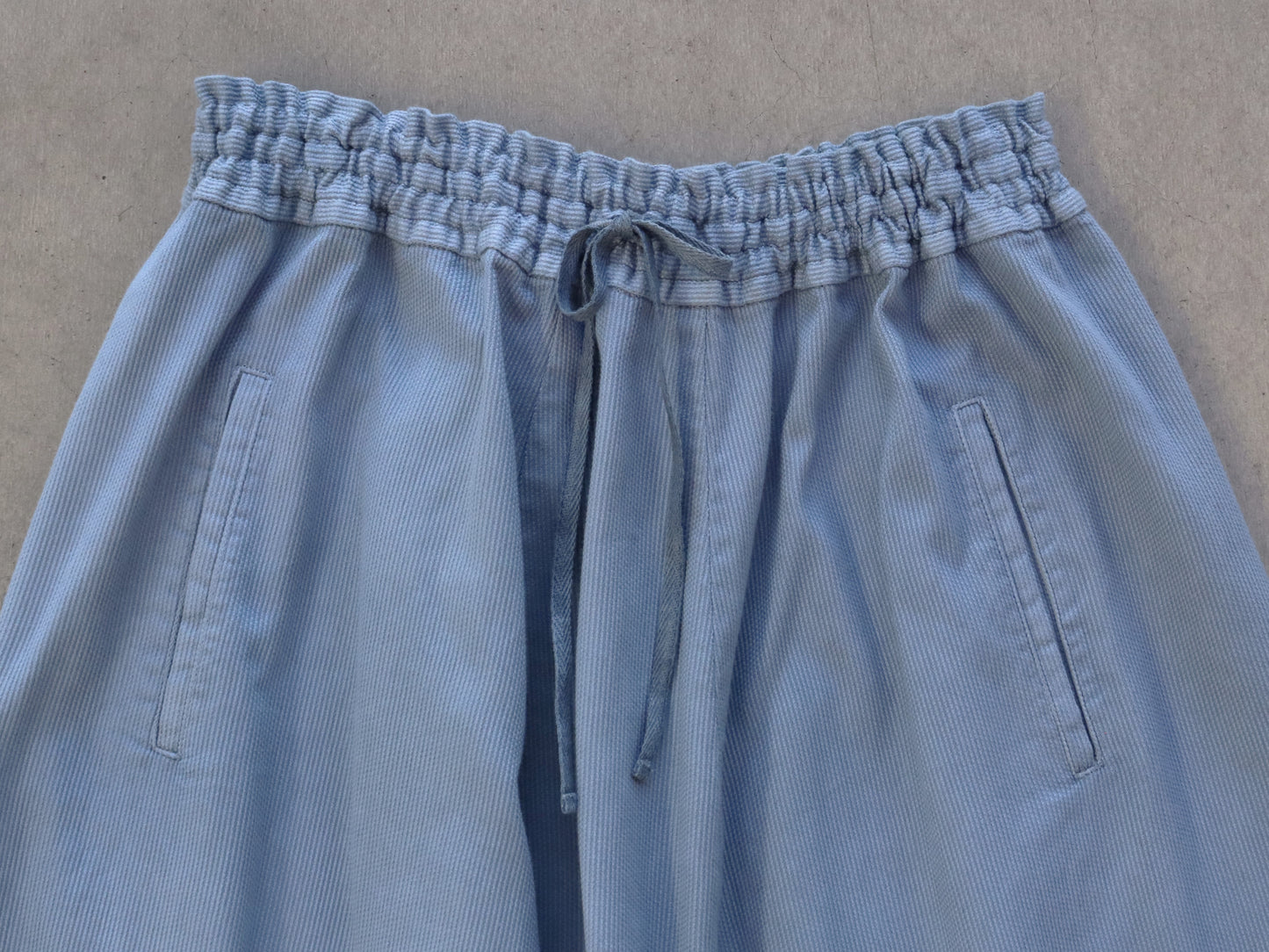 綿刺し子 サルエルパンツ