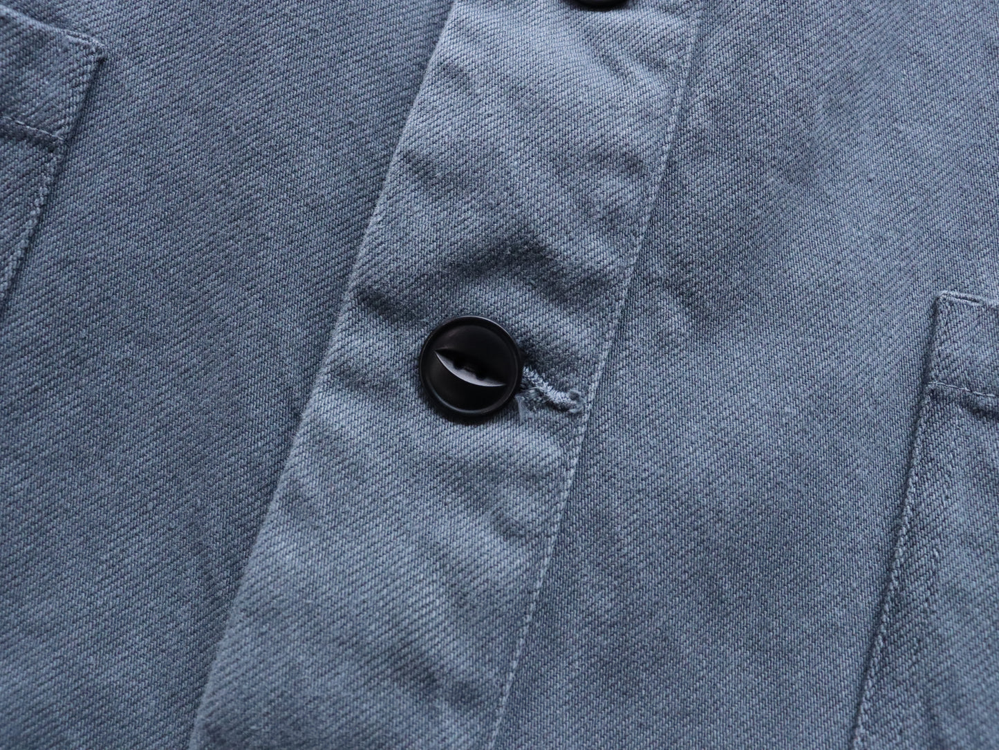 綿デニム トラッカージャケット