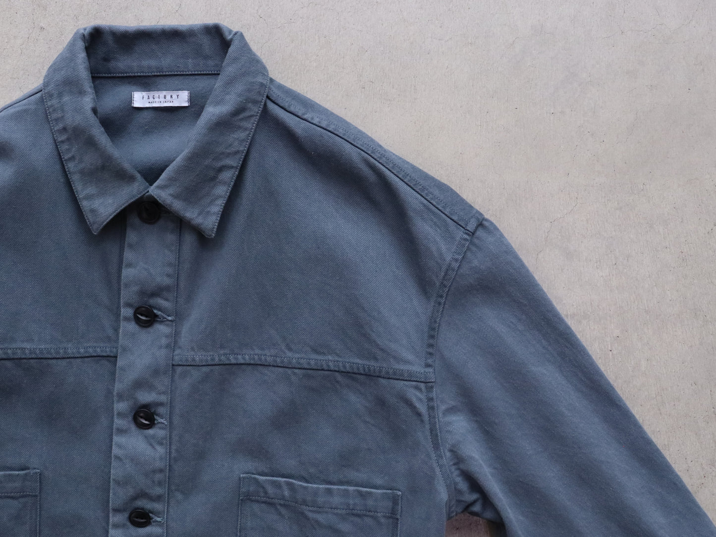 綿デニム トラッカージャケット