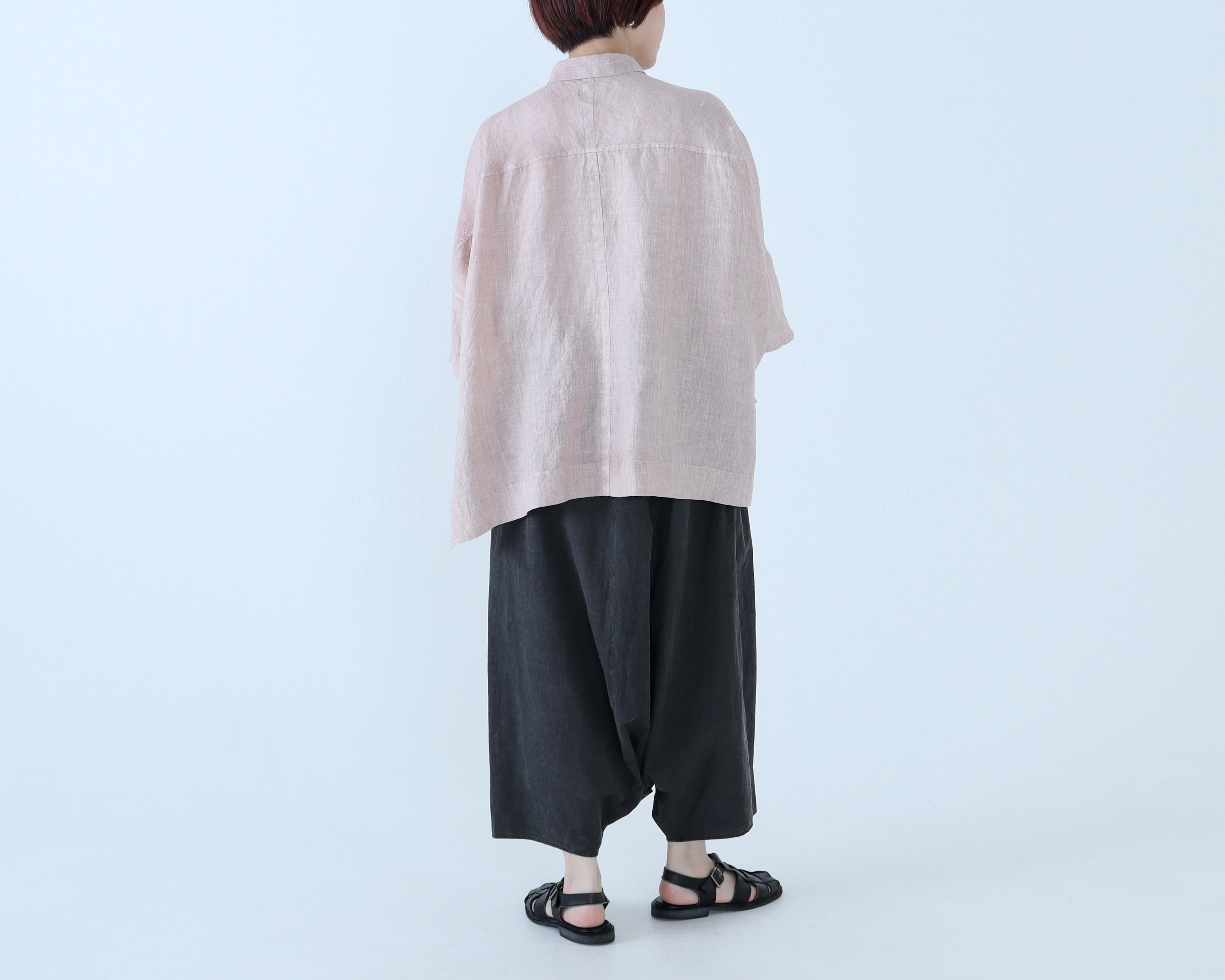 綿ピンストライプ サルエルパンツ – factory