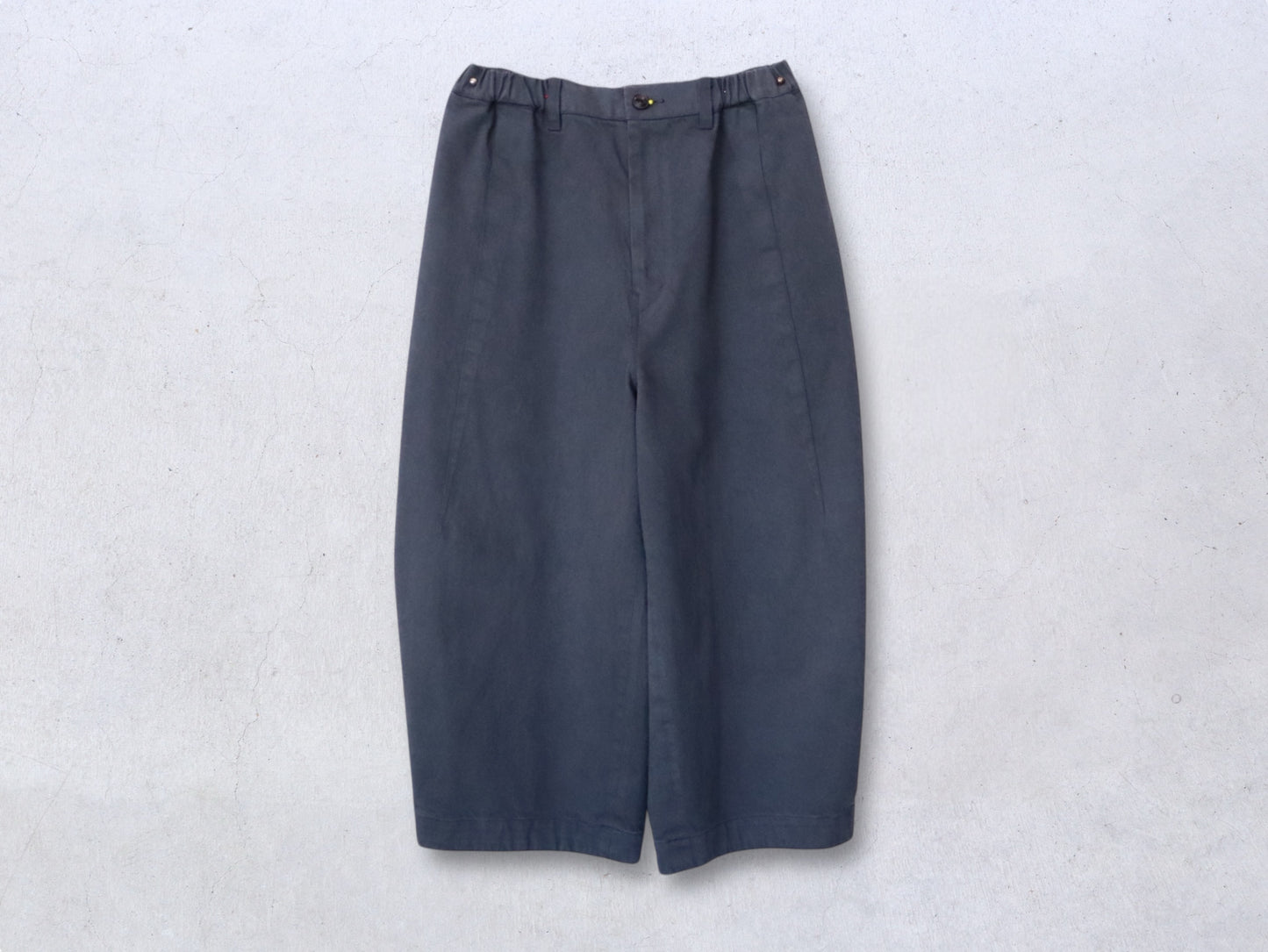 【NEW】綿デニム コクーンワイドパンツ