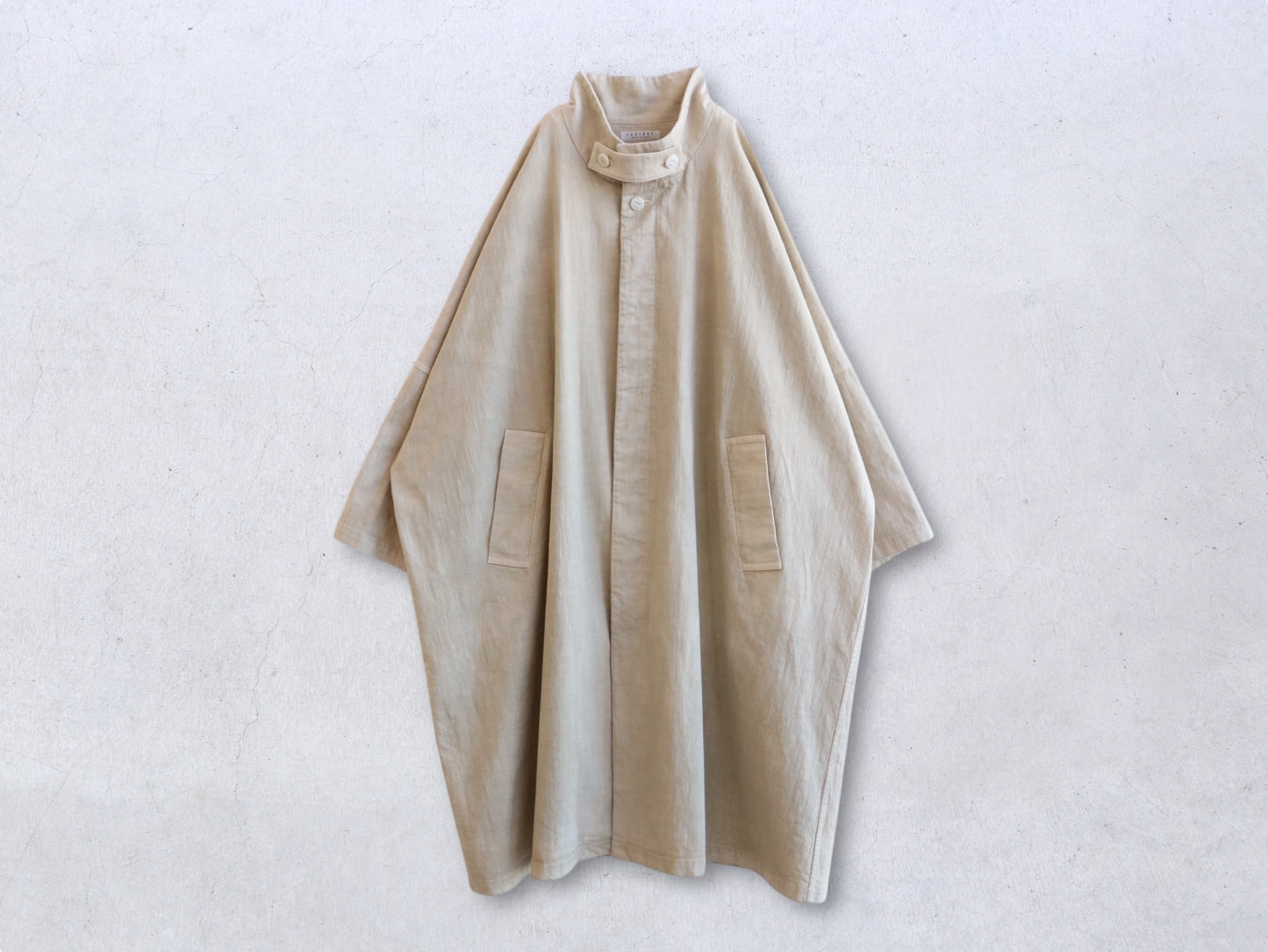 【NEW】ジンバブエコットンオーバーコート