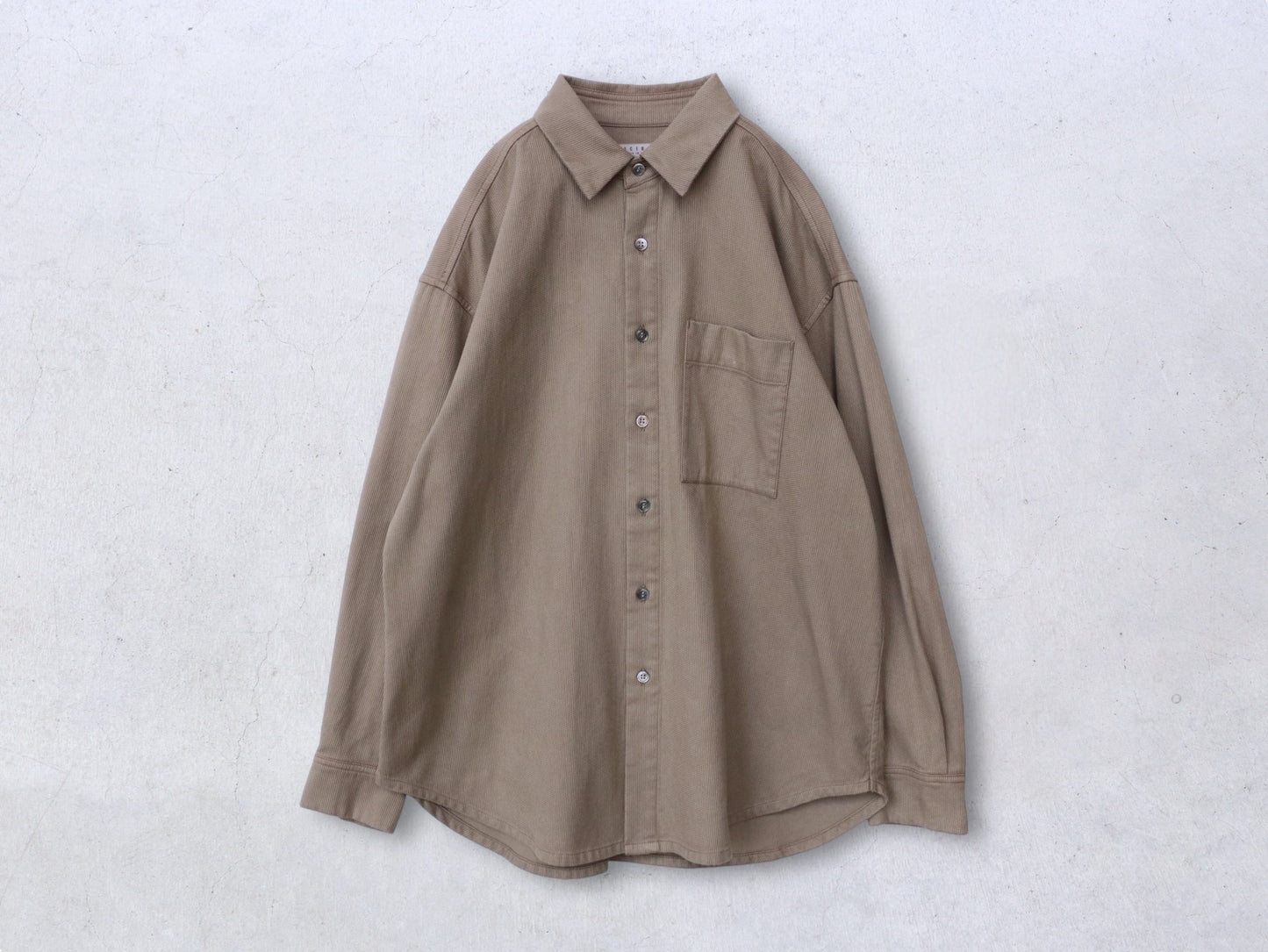 【NEW】綿刺し子 オーバーシャツ