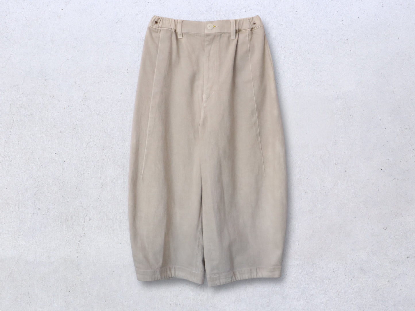 【NEW】綿デニム コクーンワイドパンツ