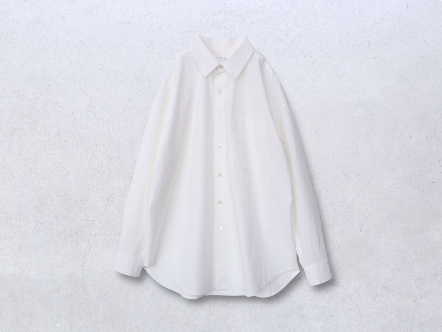 綿近江晒 オーバーシャツ