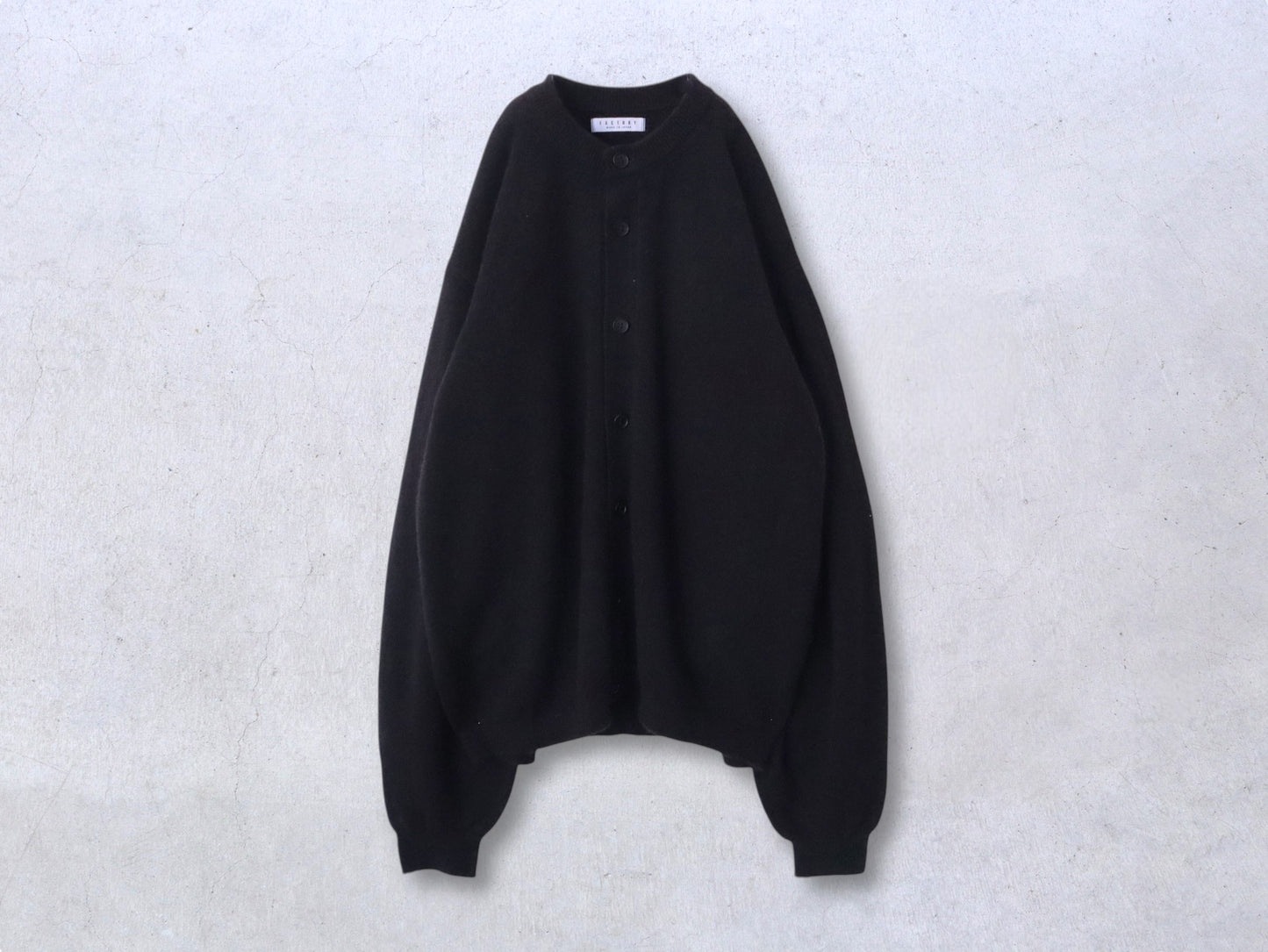 ヤク バルーンスリーブカーディガン