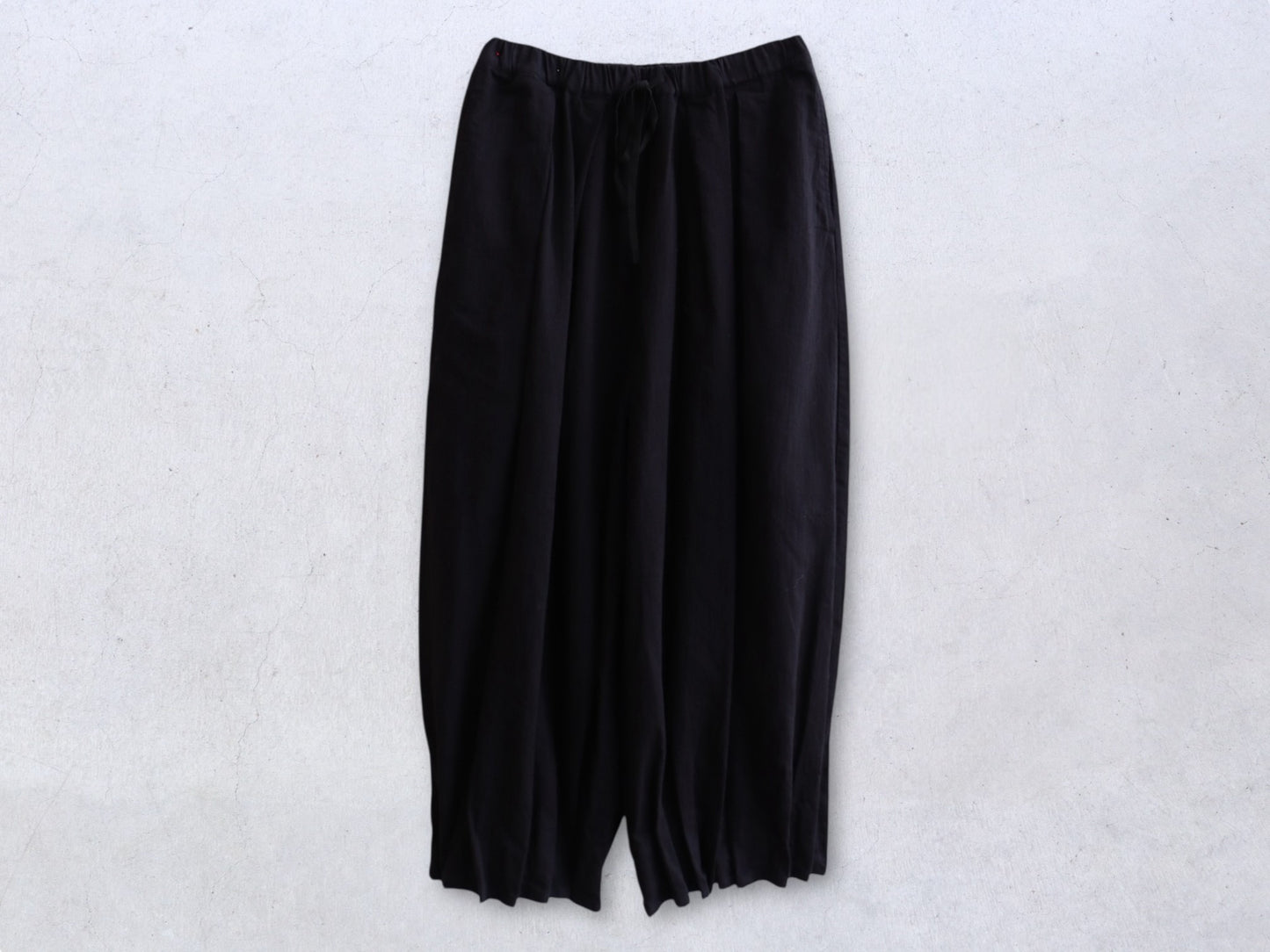 ジンバブエコットン プリーツパンツ