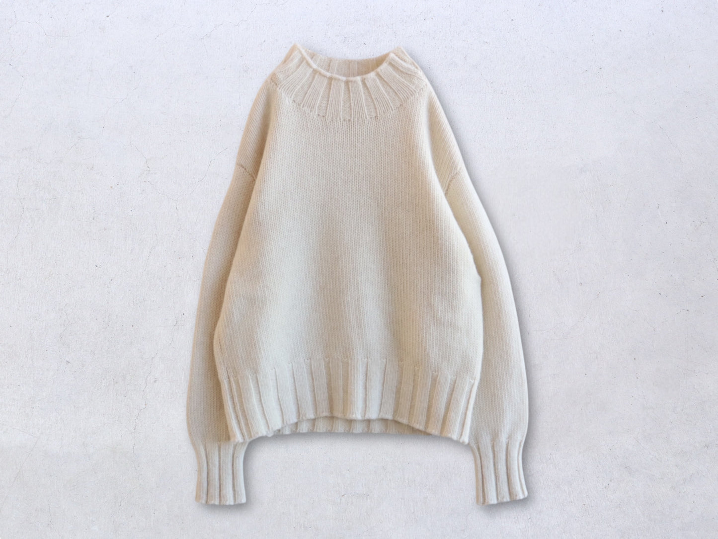 【NEW】モンゴルウール ハイネックセーター