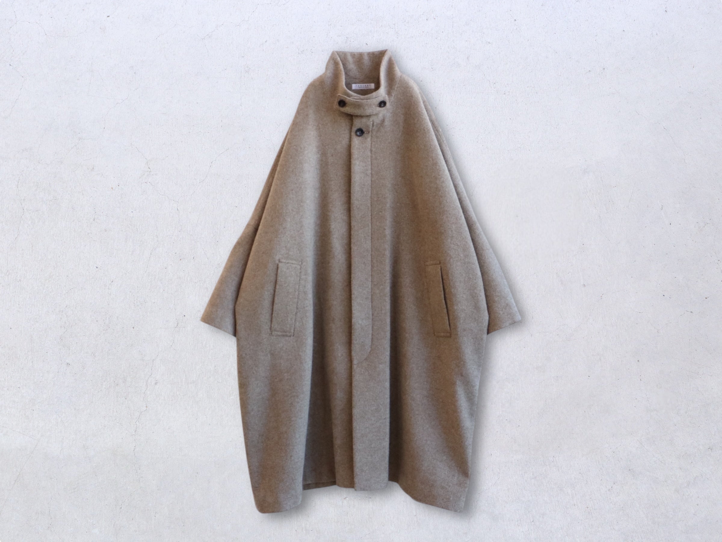 ウールやぶれ織 オーバーコート – factory