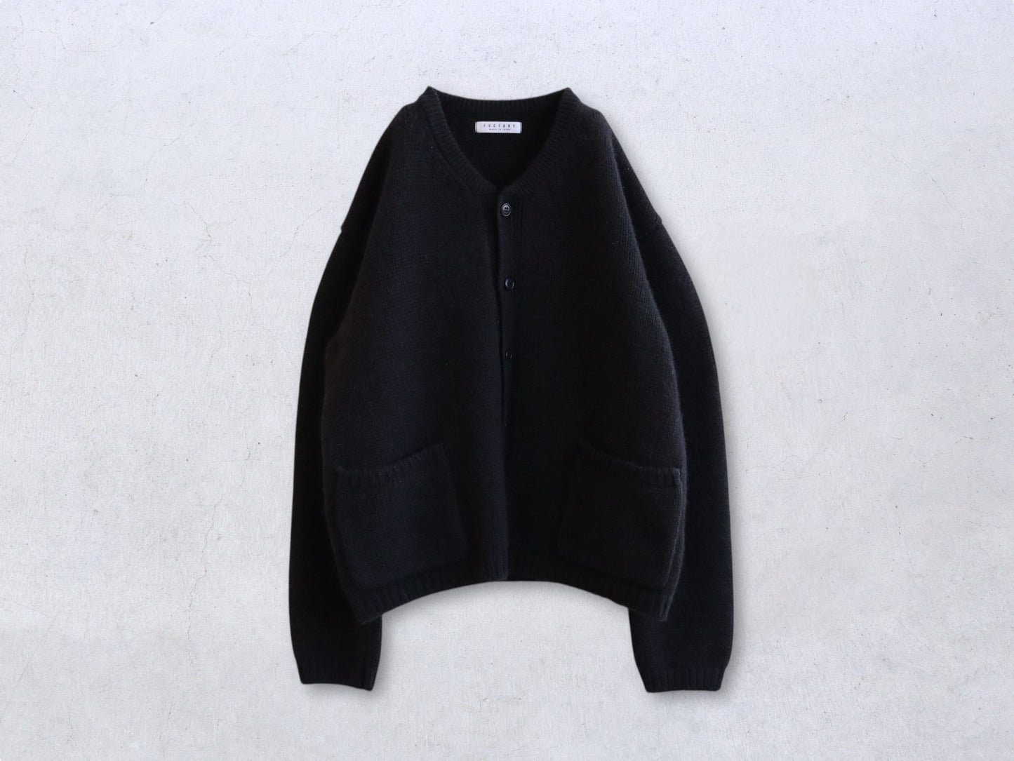 【NEW】モンゴルウール ショート丈カーディガン