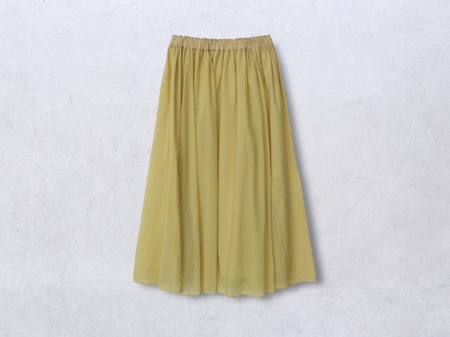 綿ローン ローンダブルスカート