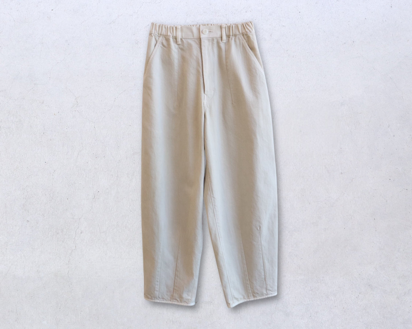 綿デニム ペンシルパンツ