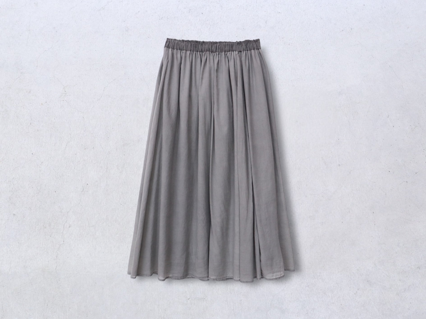 綿ローン ローンダブルスカート
