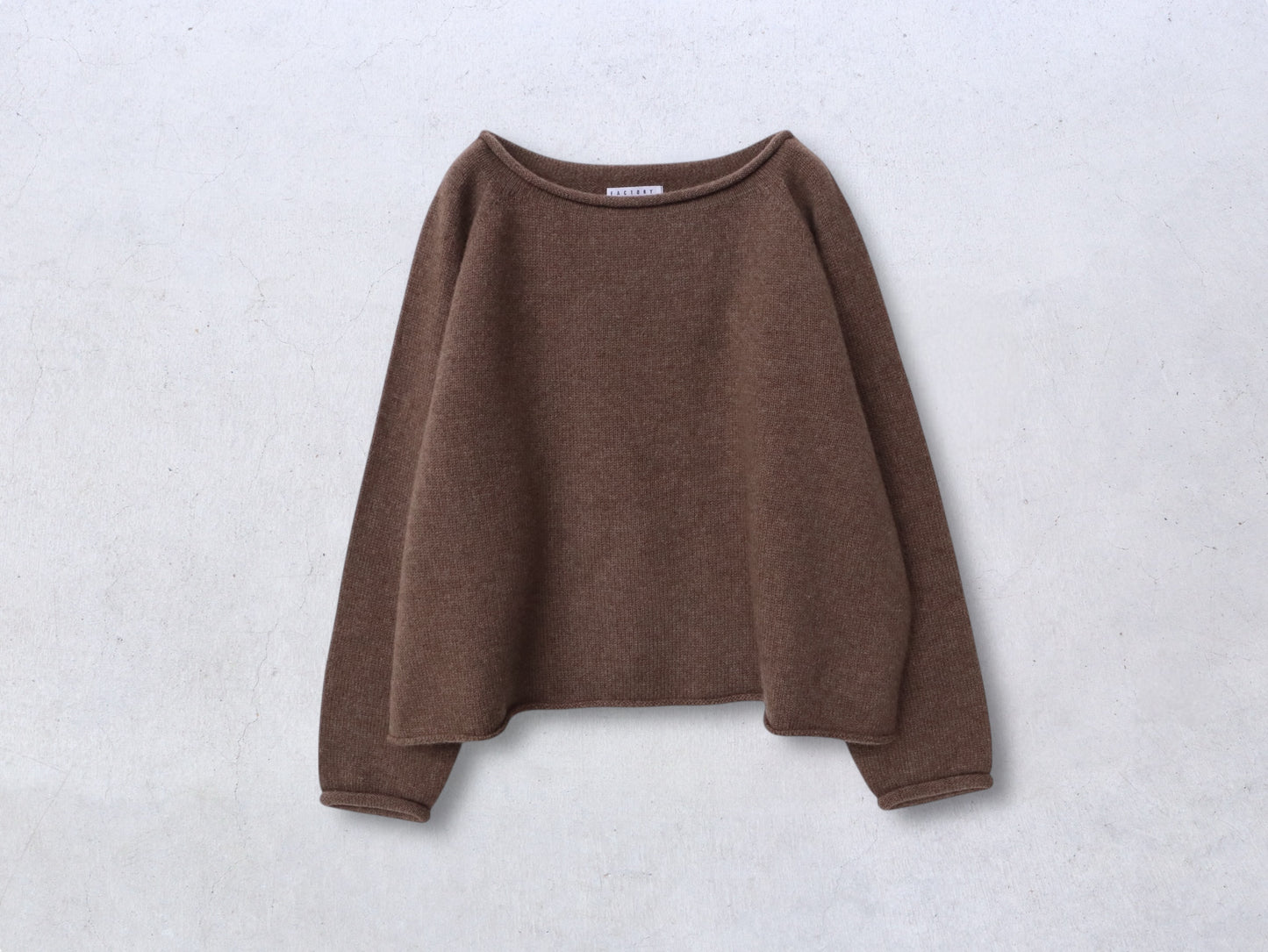 ヤク ロールネックセーター