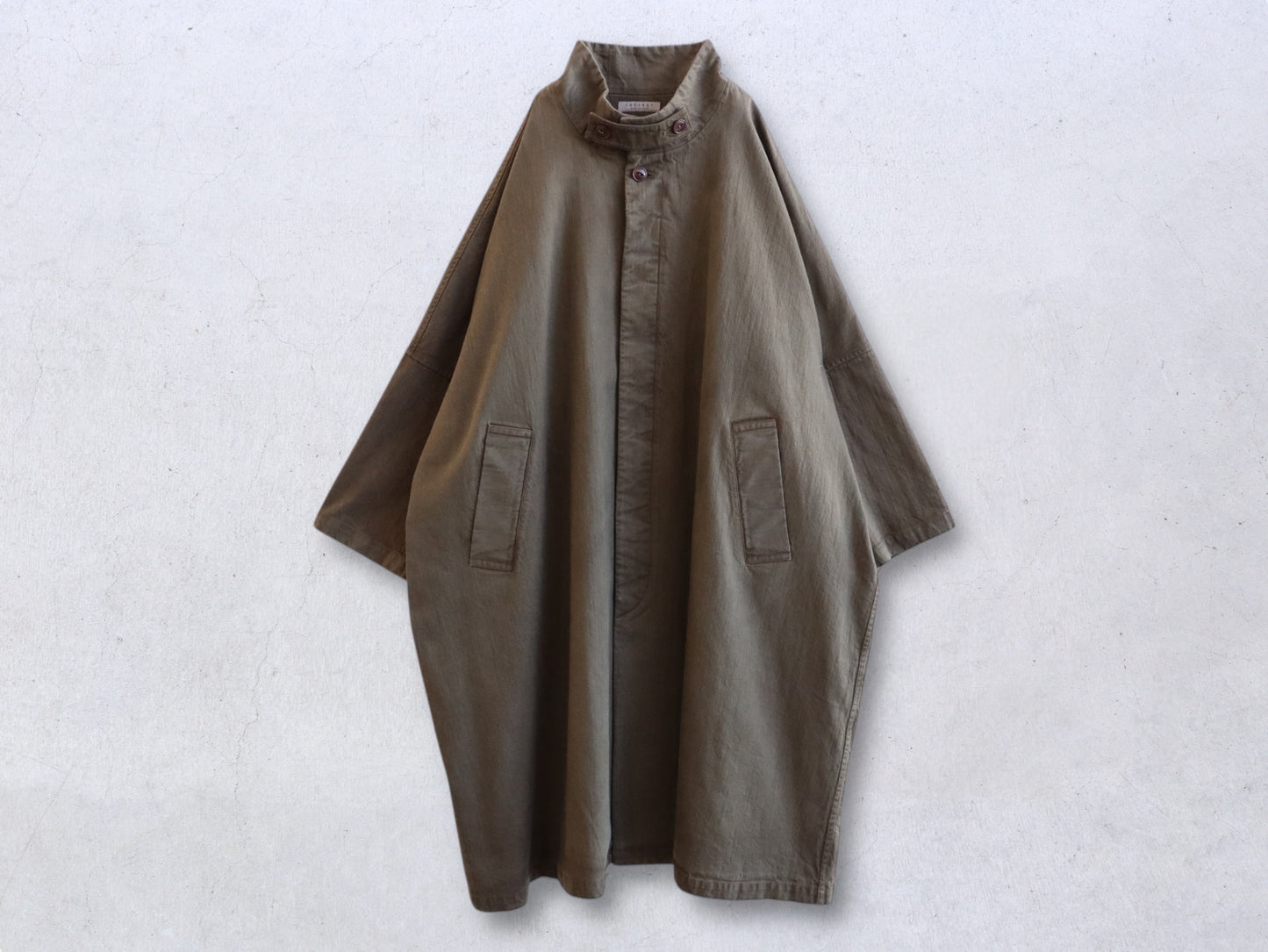 【NEW】ジンバブエコットンオーバーコート