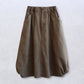 【NEW】ジンバブエコットン ヘムゴムスカート
