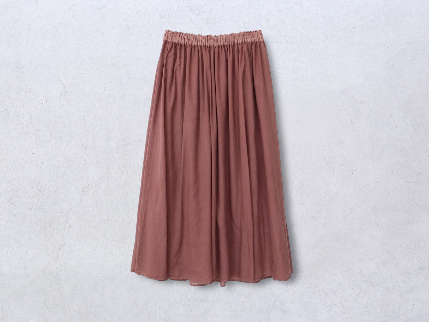 綿ローン ローンダブルスカート
