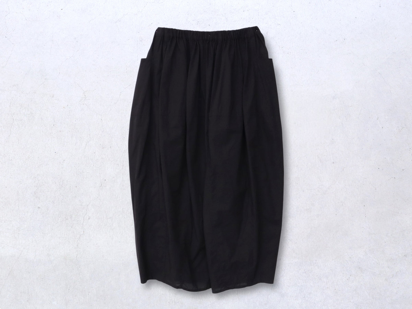 綿ローン塩縮加工 サイドポケットバルーンパンツ