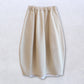 【NEW】綿ウール朱子織 バルーンスカート