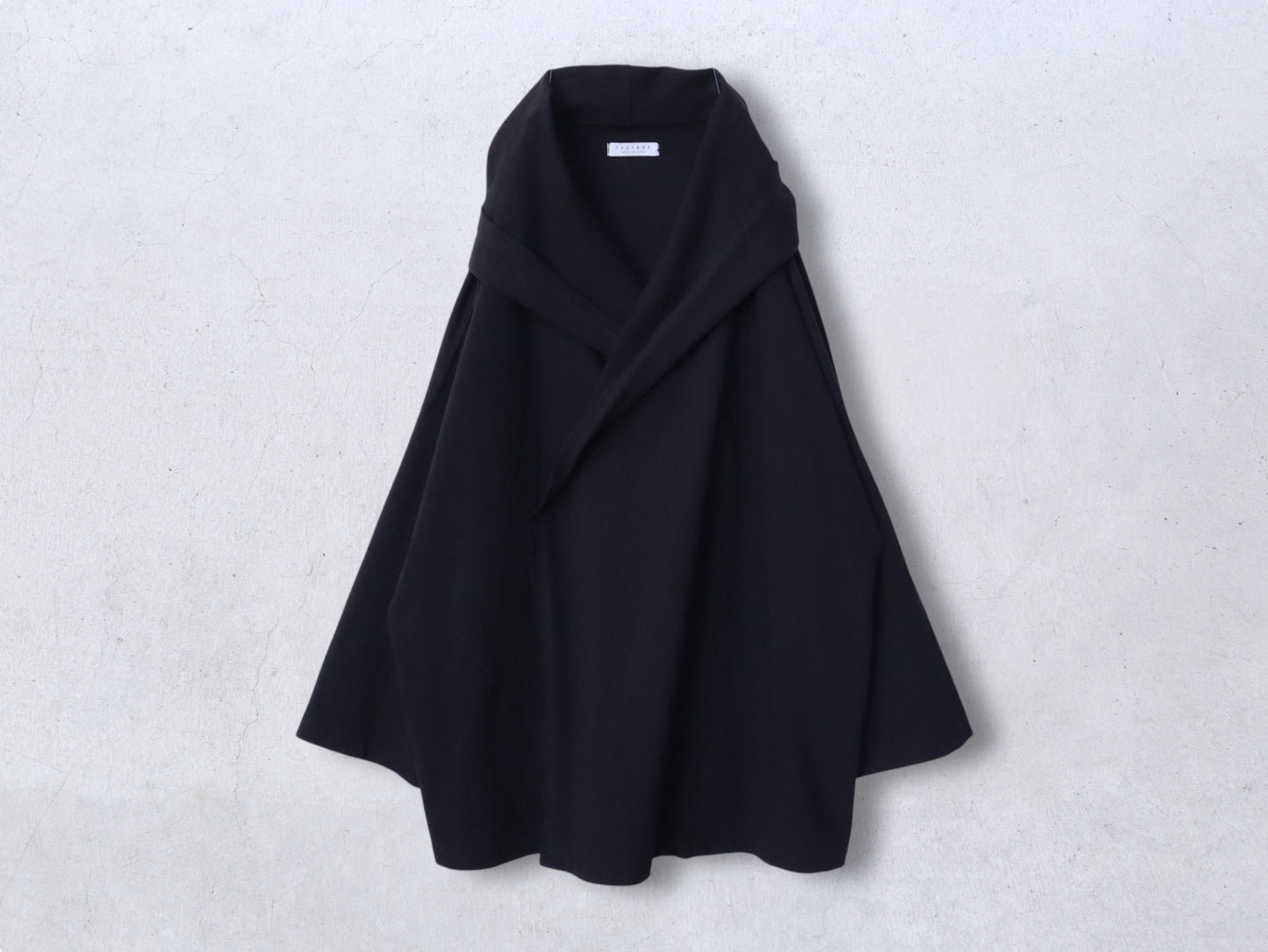 【NEW】綿カットソー ショールパーカー