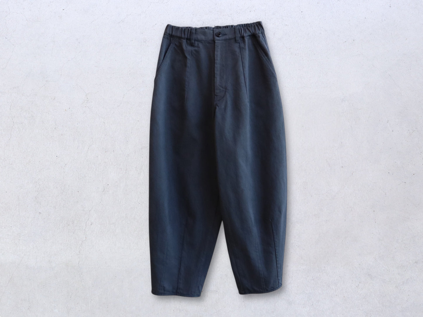 綿デニム ペンシルパンツ