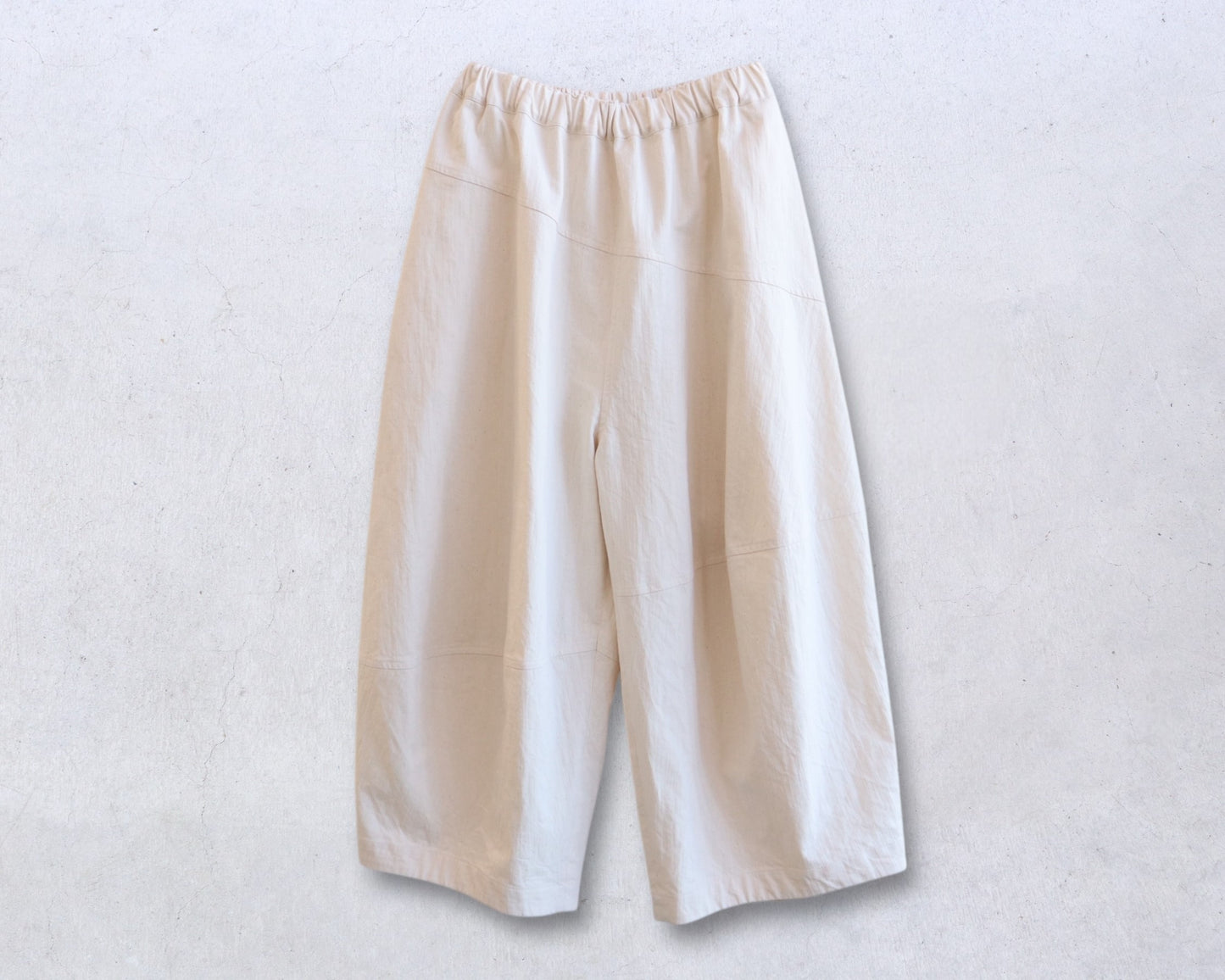 ジンバブエコットン キュービックパンツ