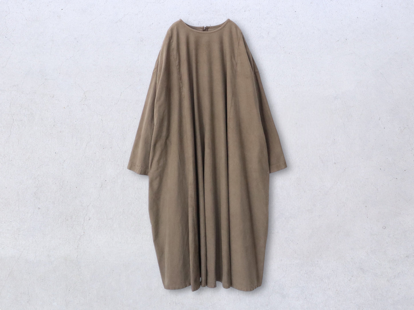 綿ネル サークルワンピース