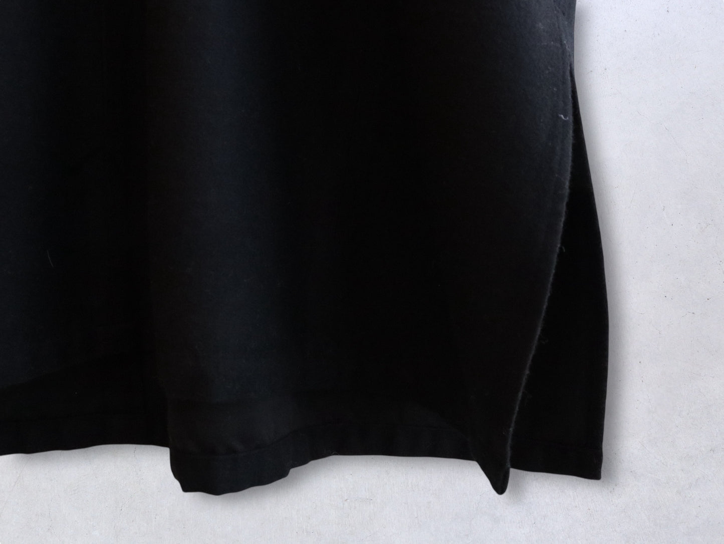 綿ウール朱子織 ポンチョワンピース