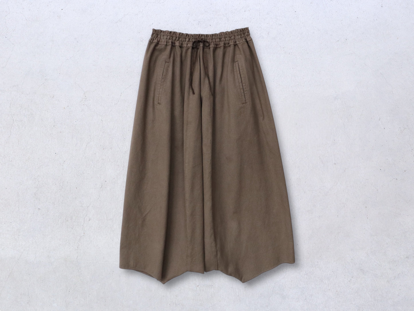 綿刺し子 サルエルパンツ