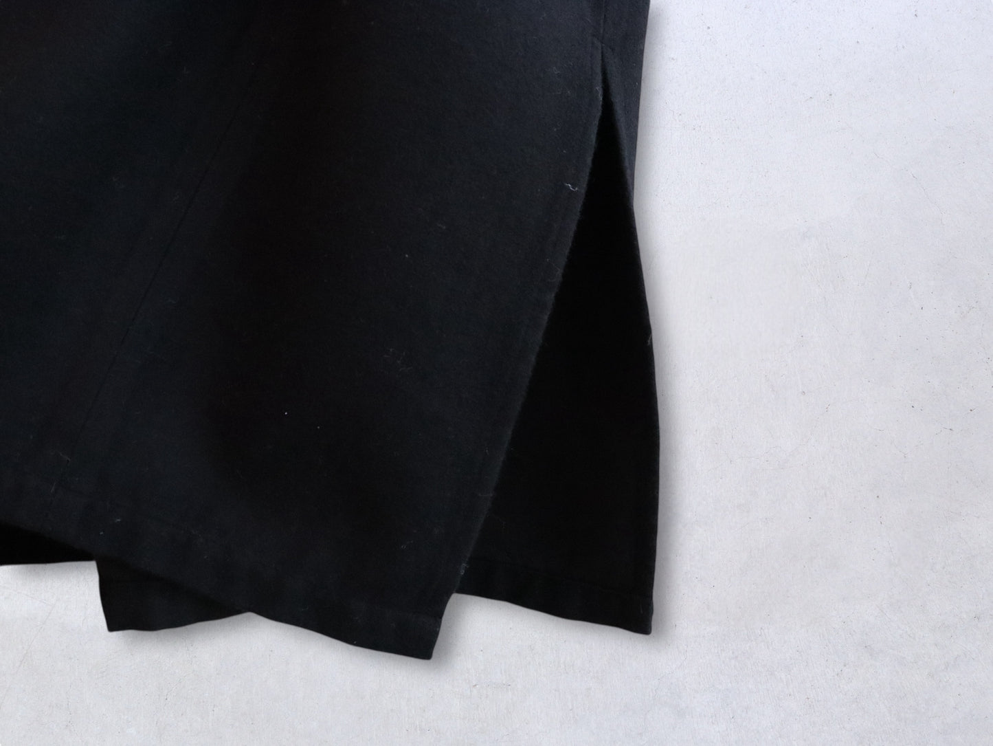 綿ウール朱子織 ポンチョワンピース