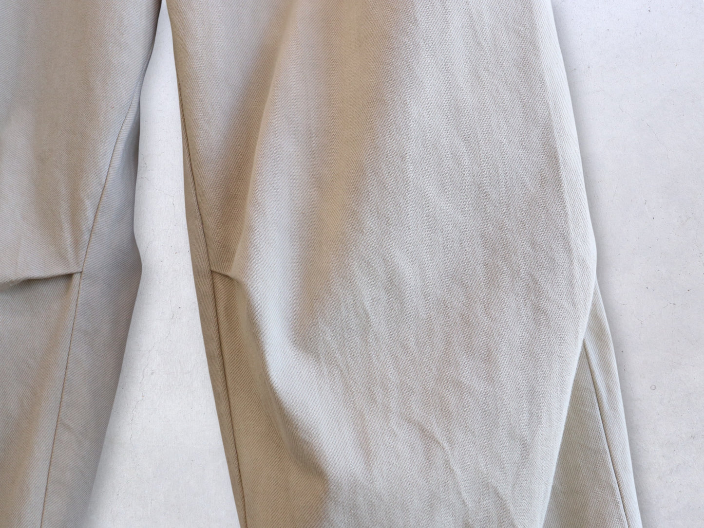 【NEW】綿デニム ロールアップパンツ