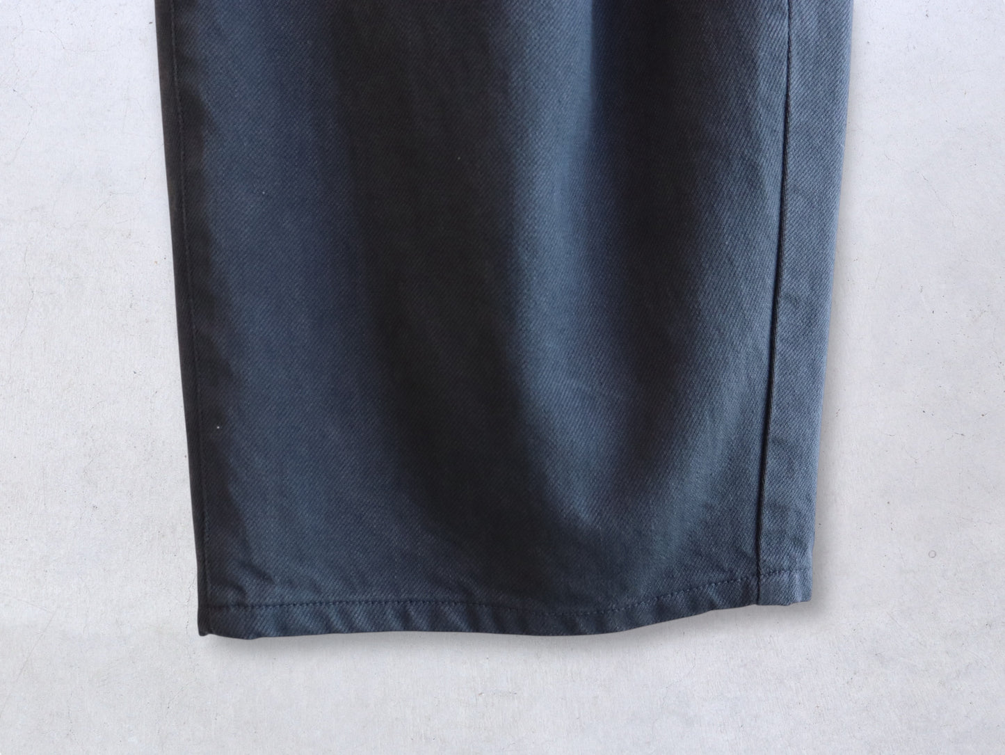 【NEW】綿デニム オーバータックパンツ