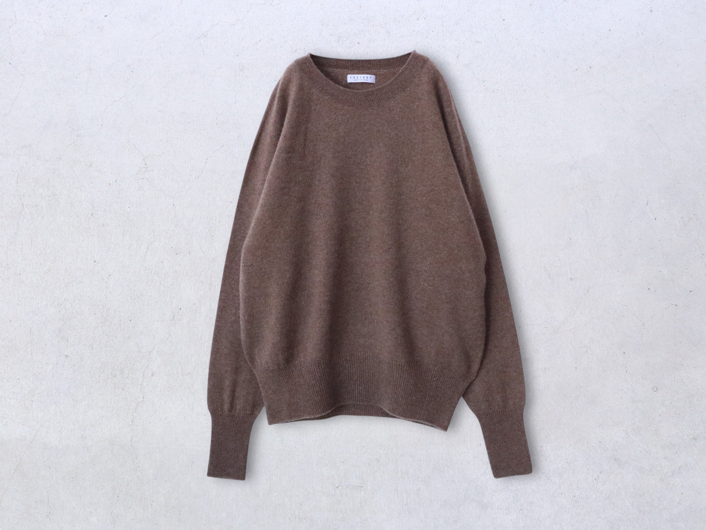 ヤク ラグランセーター