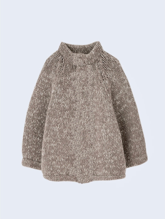 23AW｜HK-01｜ヤク×ウール ハンド Knitted Sweater〈UNIQUE〉