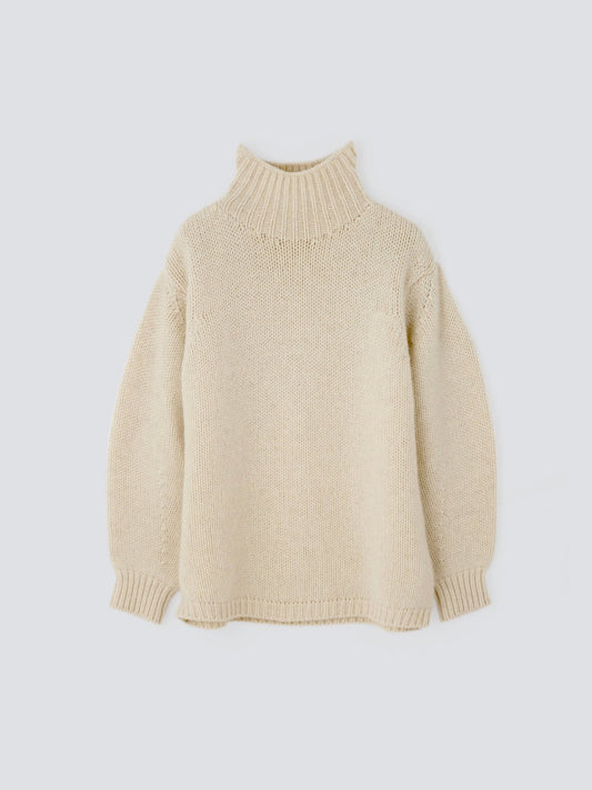 23AW｜K-18｜モンゴリアンウール タートルネック Sweater〈UNIQUE〉