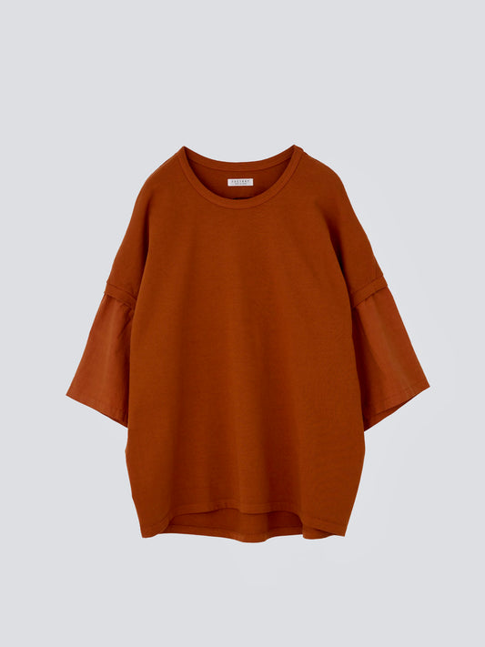 23AW｜T-01｜綿 ドッキングトレーナー〈COZY〉