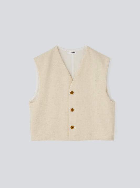 23AW｜V-01｜ウール Vest〈UNIQUE〉